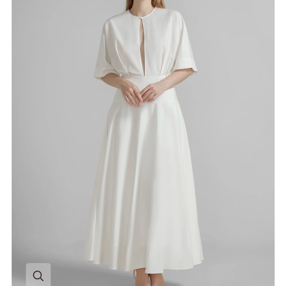 Brand New Elegant White Maxi Dress